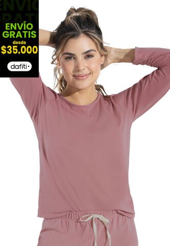 Buzo Mujer Palo De Rosa Oscuro Fi 88116 Formas Intimas