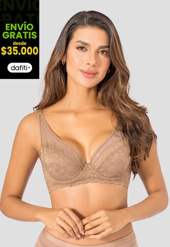 Brasier Mujer Chocolate Fi 112541 Formas Intimas