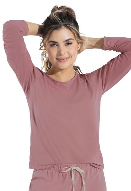 Buzo Mujer Palo De Rosa Oscuro Fi 88116