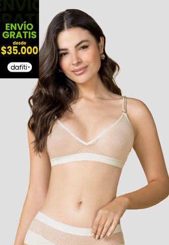 Bralette Mujer Crema Fi 110755 Formas Intimas