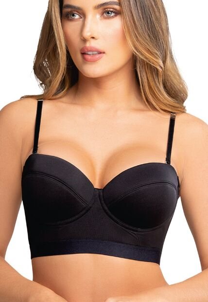 Bustier Para Mujer Negro FI