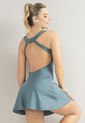 Vestido Mujer Azul FI 103004 de Formas Intimas