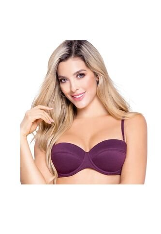 Brasier Adulto Femenino Vinotinto Fi 83934 Formas Intimas