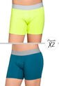 Bóxer Paq X2 Infantil Verde FI 79034 de Formas Intimas
