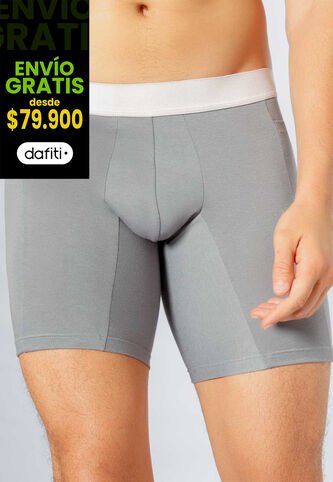 Bóxer Hombre Gris Claro Fi 111901 Formas Intimas