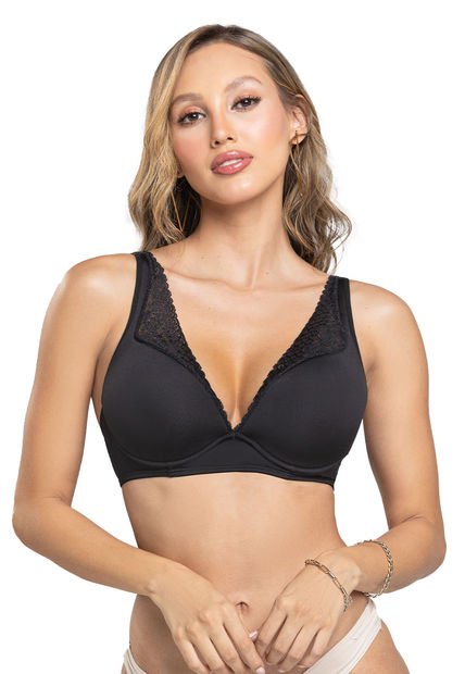 Brasier Mujer Negro FI 100951