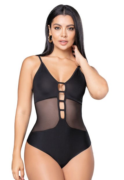 Body Mujer Negro Fi 2986