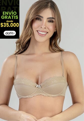 Brasier Mujer Piel Fi 96779 Formas Intimas