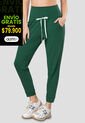 Pantalón Sudadera Mujer Verde Pino Fi 77393 de Formas Intimas