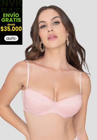 Brasier Mujer Palo De Rosa Fi 96900 Formas Intimas