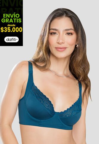 Brasier Mujer Azul FI 105088 Formas Intimas