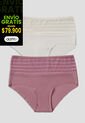 Cachetero Paq X2 Mujer Multicolor Fi 4588 de Formas Intimas