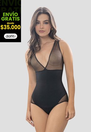 Body Mujer Negro Fi 104699