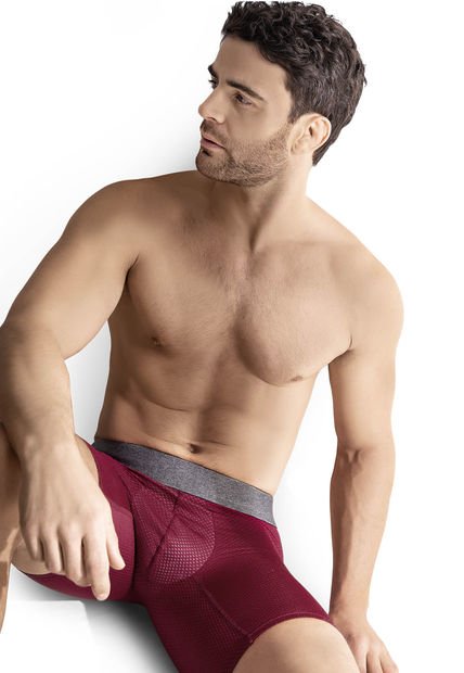 Bóxer Hombre Vinotinto FI 87642
