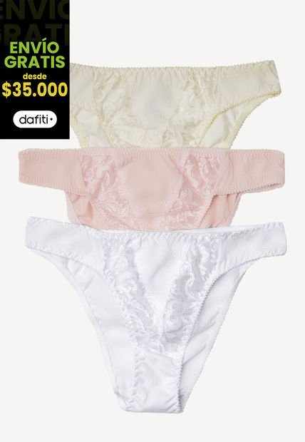 Panty Mujer Marfil FI 96588