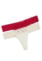 Brasilera Paq X2 Adulto Rojo/Marfil FI 73002 de Formas Intimas