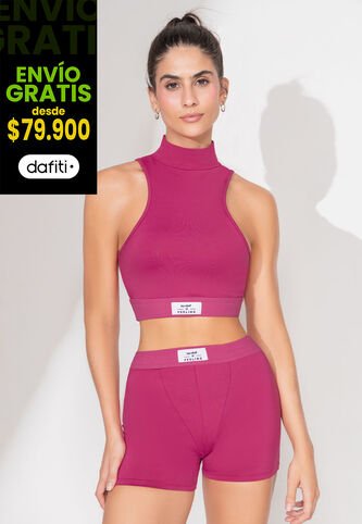 Conjunto Mujer Fucsia FI 101644 Formas Intimas