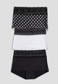 Cachetero Paq X3 Mujer Multicolor FI 100947 de Formas Intimas