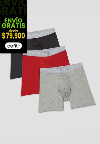 Bóxer Paq X3 Hombre Multicolor Fi 105512 Formas Intimas