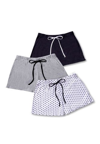 Short Paq X3 Multicolor FI 76308 Formas Intimas
