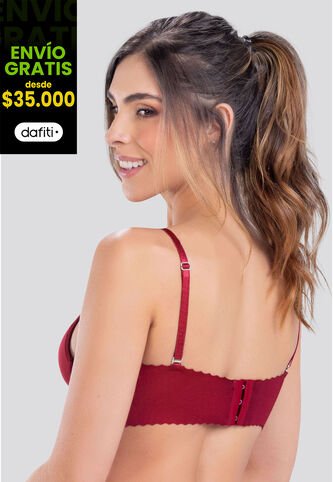 Brasier Mujer Vino FI 16968 Formas Intimas