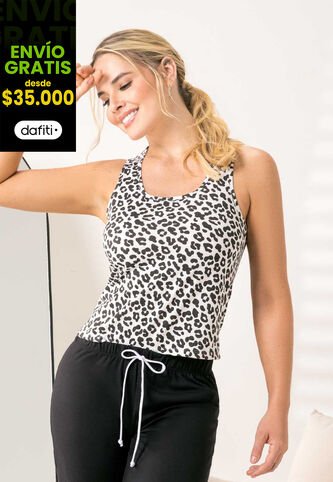 Camiseta Paq X2 Multicolor FI 991 Formas Intimas