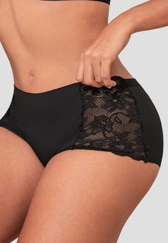 Cachetero Mujer Negro Fi 114951 Formas Intimas