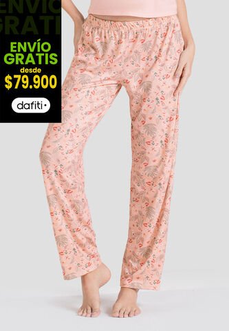 Pantalón Pijama Mujer Rosa Fi 104306 Formas Intimas