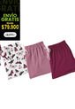 Short Paq X3 Mujer Multicolor Fi 3612 de Formas Intimas
