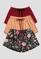 Short Paq X3 Mujer Multicolor Fi 112357 de Formas Intimas