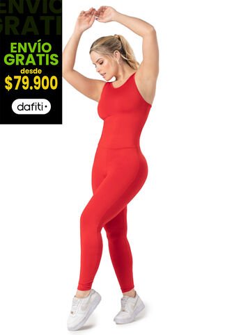 Enterizo Largo Mujer Rojo Fi 4995 Formas Intimas
