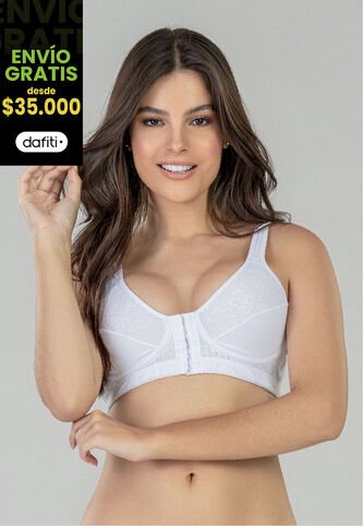 Brasier Mujer Blanco FI 96410 Formas Intimas