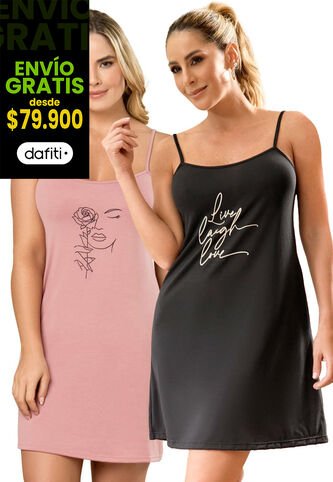 Batola Paq X2 Mujer Multicolor Fi 8810 Formas Intimas