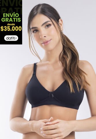 Brasier Mujer Negro FI 96392 Formas Intimas
