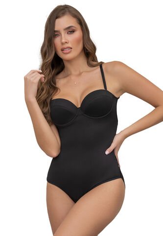 Body Mujer Negro FI 88774 Formas Intimas