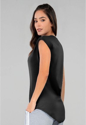 Camiseta Mujer Negro Fi 92714