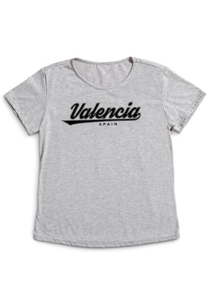 Camiseta Mujer Gris FI 34878