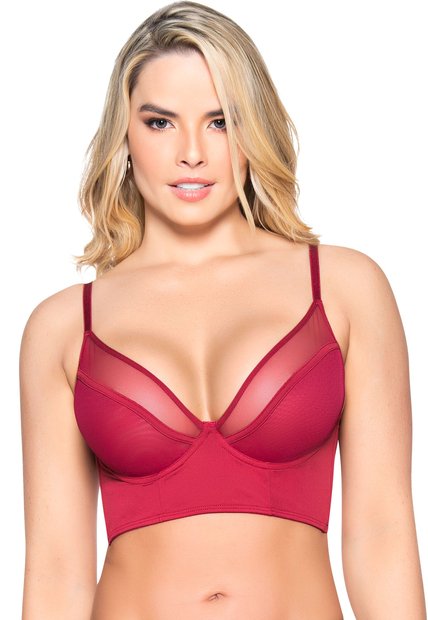 Bustier Mujer Rojo FI 92886