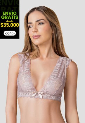 Bralette Mujer Rosa FI 100828
