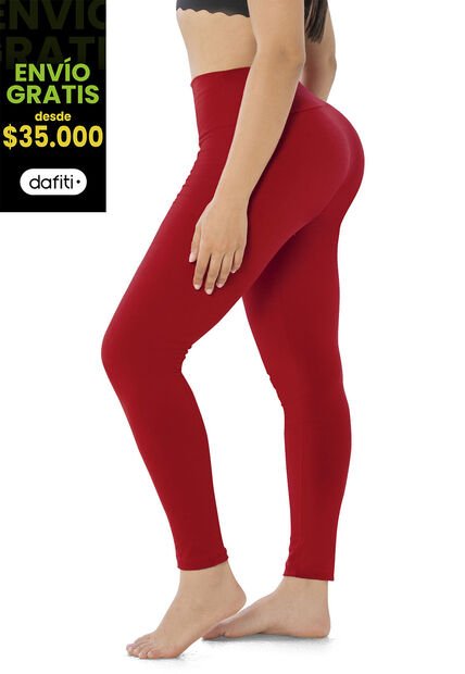 Legging Mujer Rojo FI 33544