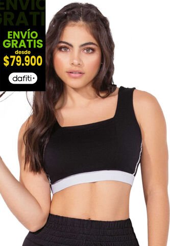Top Mujer Negro FI 88598 Formas Intimas