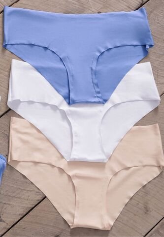 Cachetero Paq X3 Mujer Multicolor FI 9808 Formas Intimas