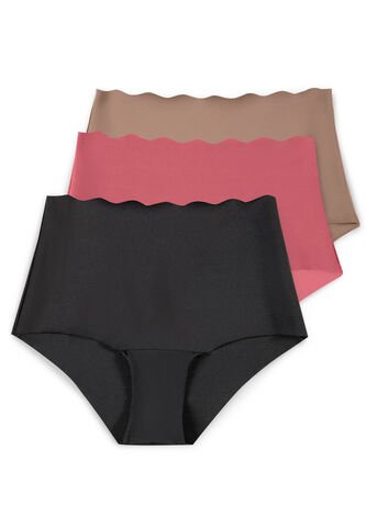 Cachetero Paq X3 Mujer Multicolor FI 5534 Formas Intimas
