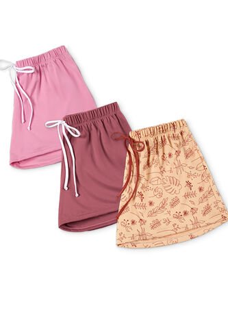 Short Paq X3 Mujer Multicolor FI 89799 Formas Intimas