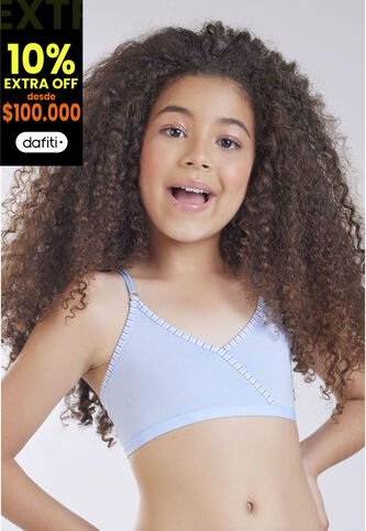 Top Infantil Azul Claro FI 8355 Formas Intimas