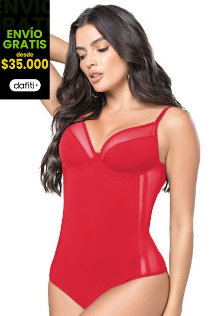 Body Mujer Rojo Fi 2651