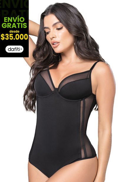 Body Mujer Negro Fi 2651