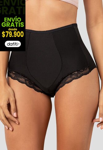 Panty Paq X2 Mujer Café-Negro Fi 114113 Formas Intimas