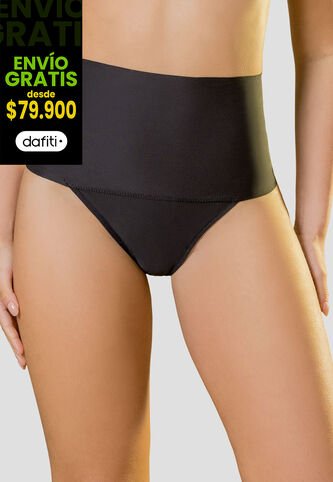 Brasilera Control Mujer Negro Fi 113949 Formas Intimas