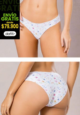 Tanga Paq X5 Mujer Multicolor Fi 113757 Formas Intimas
